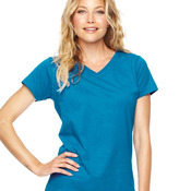 Women's V-Neck Fine Jersey Tee