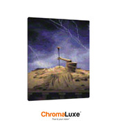 ChromaLuxe Gloss White Sublimation Aluminum Photo Panel, 8" X 10" X .045", with 1/8" rounded corners