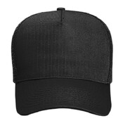 OTTO CAP® 5 Panel Mid Profile Mesh Back Trucker Hat