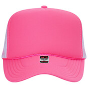 OTTO CAP 5 Panel High Crown Mesh Back Trucker Hat