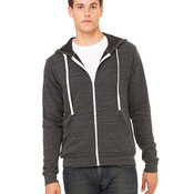 Unisex Triblend Sponge Fleece Full-Zip Hoodie