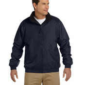 Adult Fleece-Lined Nylon Jacket