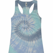 Women's Tie-Dyed Racerback Tank Top