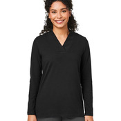 Women's Raleigh Shawl Collar Knit Top
