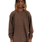 Unisex Max Heavyweight Garment-Dyed Long Sleeve T-Shirt