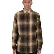 Unisex Plaid Flannel Overshirt