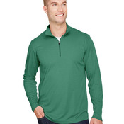 Men's Zone Sonic Heather Performance Quarter-Zip Pullover