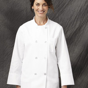 Eight Pearl Button Chef Coat