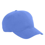 6-Panel Brushed Twill Structured Cap