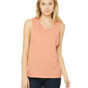 Ladies' Flowy Scoop Muscle Tank