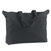 12 oz. Canvas Zippered Book Tote