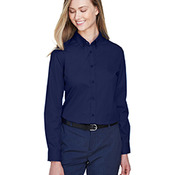 Ladies' Operate Long-Sleeve Twill Shirt