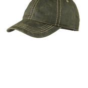 Pigment Print Distressed Cap