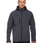 Men's Prospect Two-Layer Fleece Bonded Soft Shell Hooded Jacket