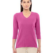 Ladies' Perfect Fit™ Bracelet-Length V-Neck Top