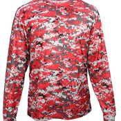 Youth Digital Camo Long Sleeve T-Shirt