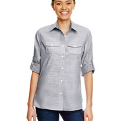 Ladies Texture Woven Shirt