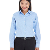 Ladies' Crown Collection® Royal Dobby Woven Shirt