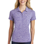 Ladies PosiCharge ® Electric Heather Polo