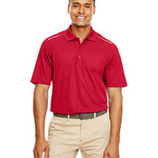 Men's Radiant Performance Piqué Polo with Reflective Piping