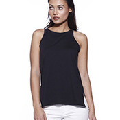 Ladies' CVC Side Slit Tank