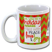 11 oz Ceramic Mug, UV Protected, FDA Compliant, Microwave and Dishwasher Safe