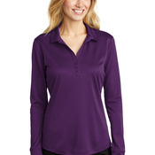 Ladies Silk Touch Performance Long Sleeve Polo