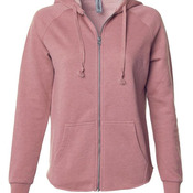 Women's California Wave Wash Full-Zip Hooded Sweatshirt