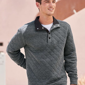 Quilted Snap Pullover