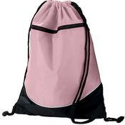 Tri-Color Drawstring Backpack