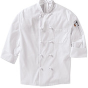 Mimix™ Ten Knot Button Chef Coat with OilBlok