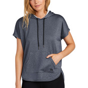 Ladies Performance Terry Short Sleeve Hoodie