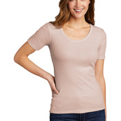 Women's V.I.T. Rib Scoop Neck Tee