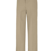 Industrial Flat Front Comfort Waist Pants - Odd Sizes