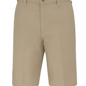 11" Industrial Flat Front Shorts - Extended Sizes