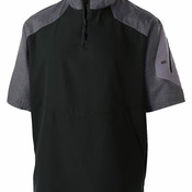 Unisex Raider Short Sleeve Quarter-Zip Pullover