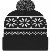 USA-Made Snowflake Beanie