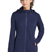 Ladies Hooded Soft Shell Jacket