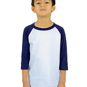 Youth 6 oz., 3/4-Sleeve Raglan