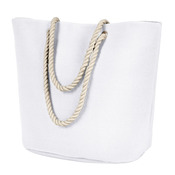 Polyester Canvas Rope Tote