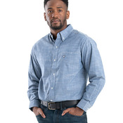 Men's Foreman Flex180 Chambray Button-Down Woven Shirt