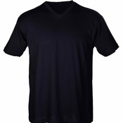 Unisex Fine Jersey V-Neck T-Shirt