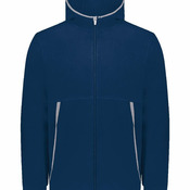 Eco Revive™ Youth Polar Fleece Hooded Full-Zip Jacket