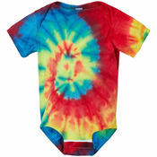 Infant Spiral Tie-Dyed Onesie