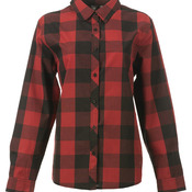 Ladies' Buffalo Plaid Woven Shirt