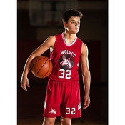 Dual-Side Single Ply Basketball Jersey