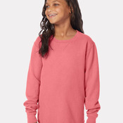Youth Garment-Dyed Crewneck Sweatshirt