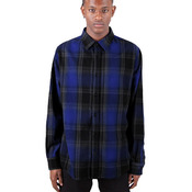 Men's Plaid Flannel Overshirt